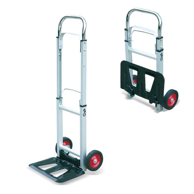 AT90 Hotels Portable Aluminum Folding Bag Truck Transport Cart Heavy Duty Trolley